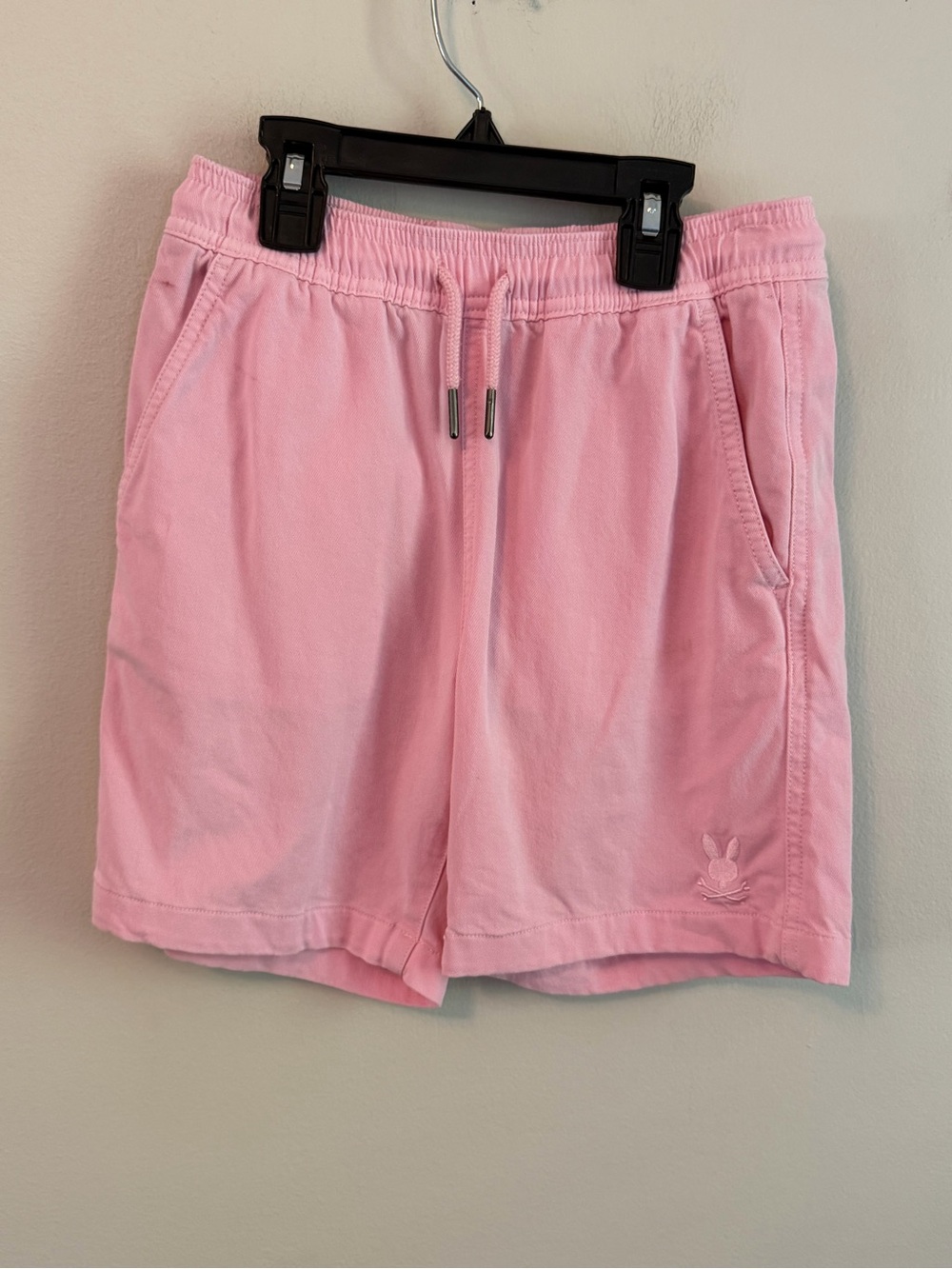 Psycho Bunny Pink Drawstring Shorts